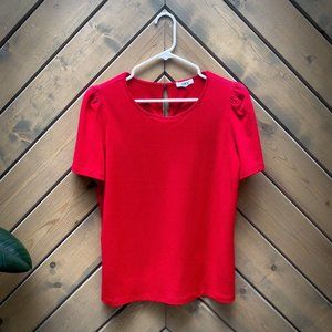 Gorgeous Red Women's top - Size M